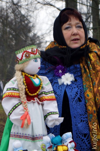 Случчане попрощались с зимой