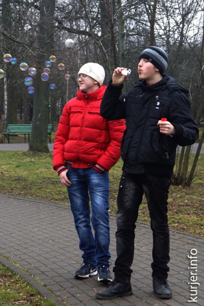 Случчане попрощались с зимой