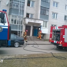 Пожар в жилом доме по улице Боричевского