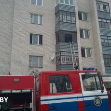 Пожар в жилом доме по улице Боричевского