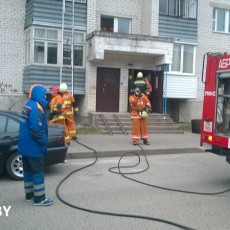 Пожар в жилом доме по улице Боричевского