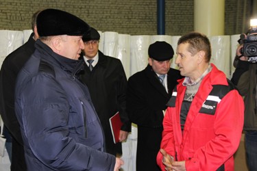 Рабочая паездка старшыні Камітэта дзяржкантролю