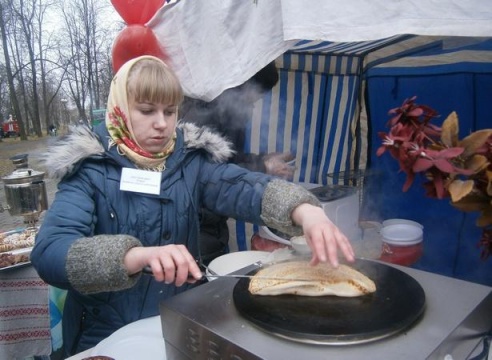 В Барановичах отметили Масленицу