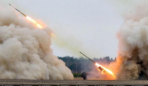 Учения на Полесском полигоне завершились, территория очищена