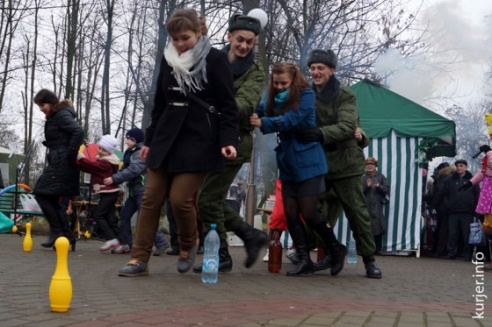 Случчане попрощались с зимой