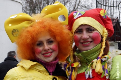 Случчане попрощались с зимой