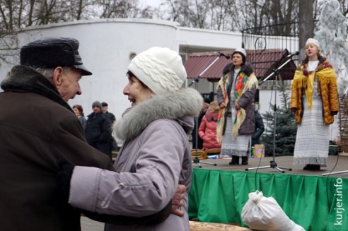 Случчане попрощались с зимой