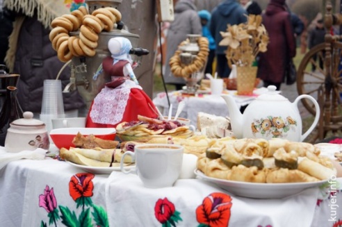 Случчане попрощались с зимой