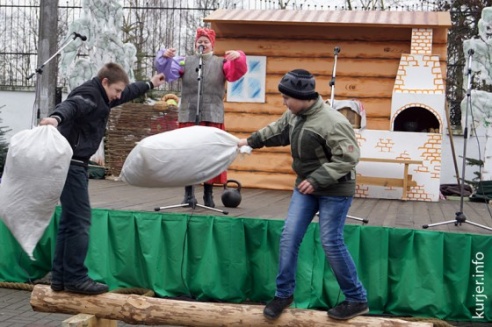 Случчане попрощались с зимой
