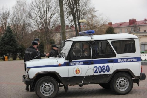 Баранавіцкі актывіст правёў адзіночны пікет салідарнасці з украінскім народам