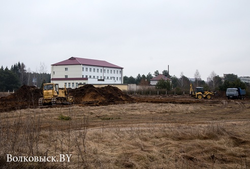 Пачалося будаўніцтва новага вытворчага прадпрыемства