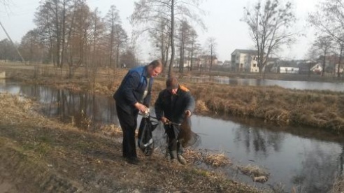 В Микашевичах независимые кандидаты в депутаты инициировали субботник