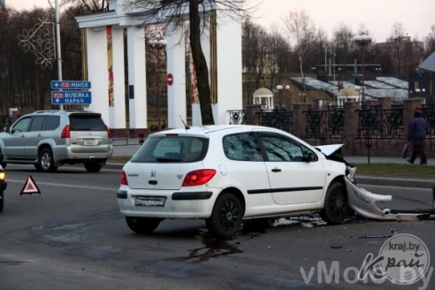 ДТП возле парка