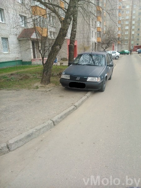 Проблема парковки во дворах (фото)