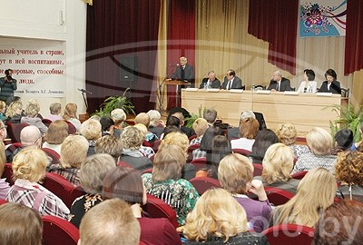 Фотофакт: поездка председателя СРНСБ в Молодечно