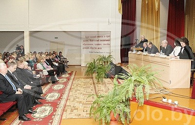 Фотофакт: поездка председателя СРНСБ в Молодечно