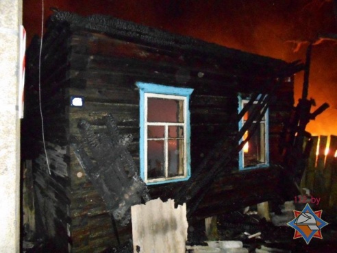Фотофакт: семь домов за один день сгорели в Гомельской области