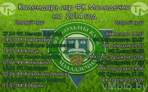 Состав команды «Молодечно- 2013» уже не интрига