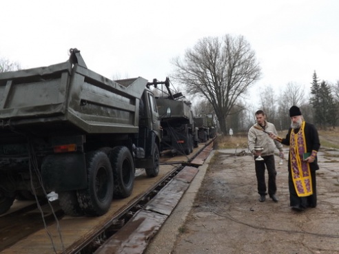 Молитвенное напутствие воинов