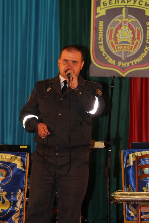 Творчество правоохранителей области – на ошмянской сцене