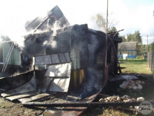 Пожар в Сухопоровщине