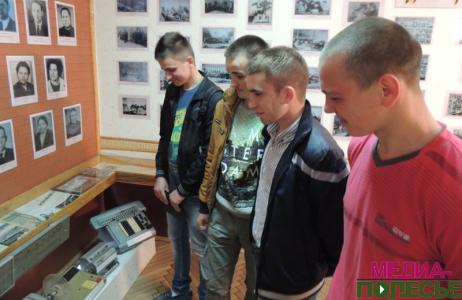 В Столинском колледже обновили экспозицию музея