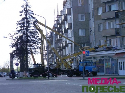 Главная площадь Пинска значительно преобразится к областным «Дожинкам»