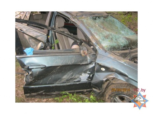 ДТП под Мстиславлем: водитель и пассажир погибли (фото)