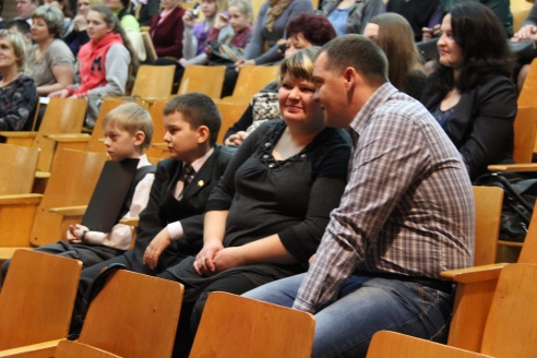 В Ошмянах прошла родительская конференция и конкурс семей