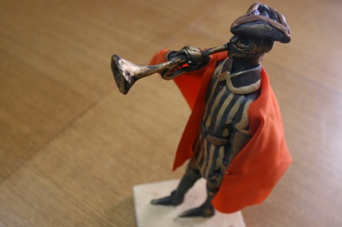 У майстэрні скульптара ажывае будучы анёл-ахоўнік Магілёва