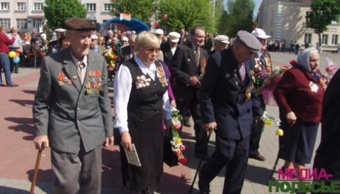 Парад Победы в Лунинце: как это было