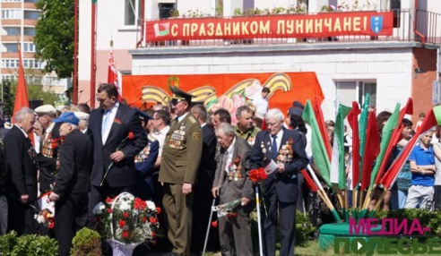 Парад Победы в Лунинце: как это было