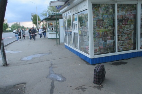 В Могилёве был оцеплен район остановки «Завод Электродвигатель»