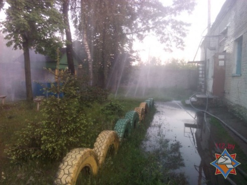 В Рогачеве ликвидировали утечку аммиака (фото)