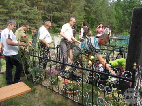 В Вилейском районе почтили память погибшего на войне в Афганистане Николая Коледы (ФОТО)