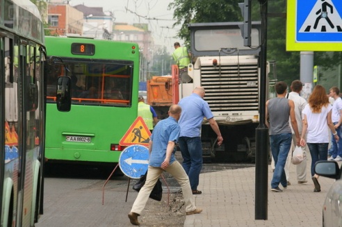 Во время капремонта Первомайская почти всегда будет открыта