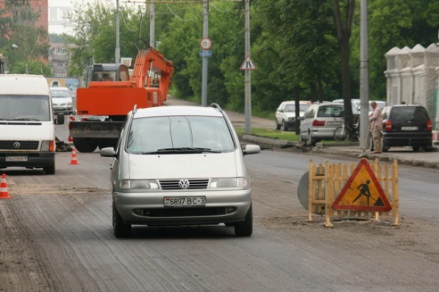 Во время капремонта Первомайская почти всегда будет открыта