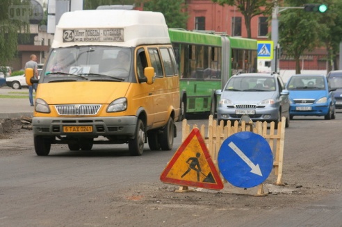 Во время капремонта Первомайская почти всегда будет открыта