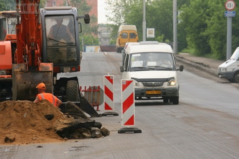 Во время капремонта Первомайская почти всегда будет открыта