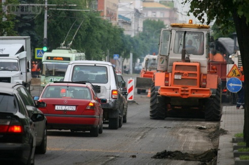 Во время капремонта Первомайская почти всегда будет открыта