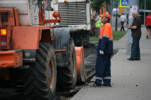 Во время капремонта Первомайская почти всегда будет открыта