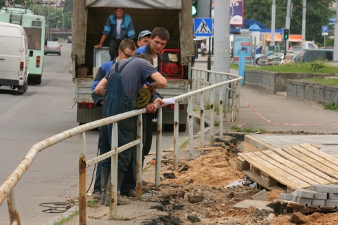 Во время капремонта Первомайская почти всегда будет открыта