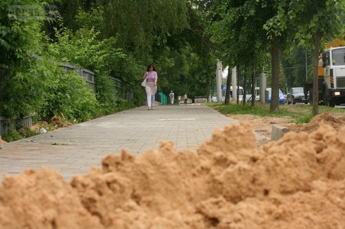 Во время капремонта Первомайская почти всегда будет открыта