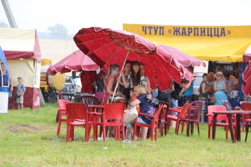 Ля сцен Гальшанскага замка гісторыя ажывае