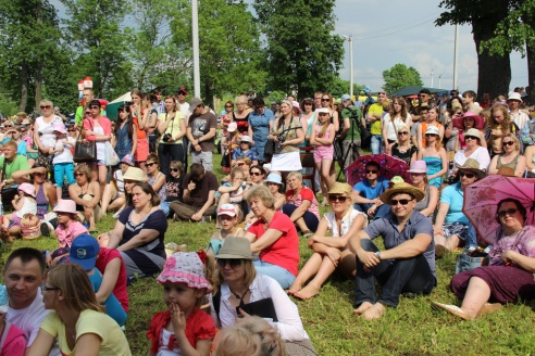 Ля сцен Гальшанскага замка гісторыя ажывае