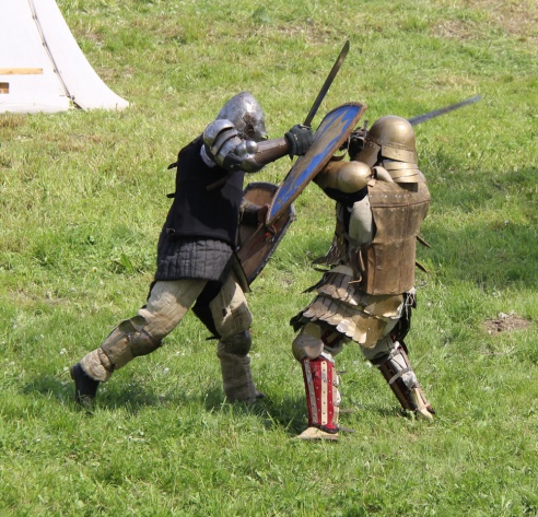 Ля сцен Гальшанскага замка гісторыя ажывае