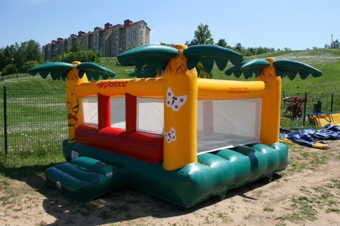 В Могилёве появилось уникальное развлечение – зорбинг