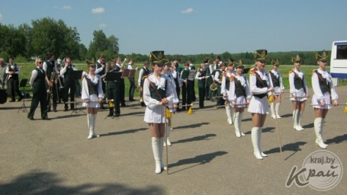 Образцовый духовой оркестр и мажоретки Вилейской ДШИ выступили на международном фестивале в России (ФОТО)
