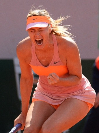 Теннисистка Мария Шарапова выиграла "Ролан Гаррос" (ФОТО)