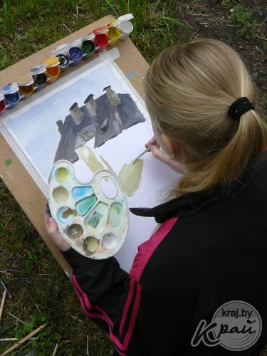 От Вилейки до Сморгони. В Вилейском районе завершился IV Районный детский художественный пленэр (ФОТО)